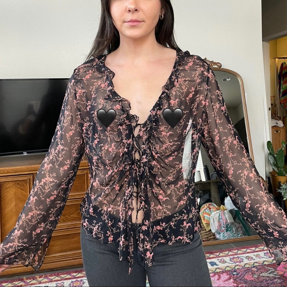VTG Vision Apparel Blouse